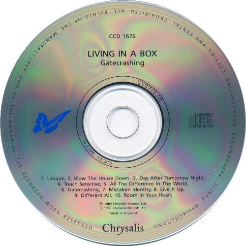 UK CD disc