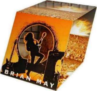 UK CD popup cube