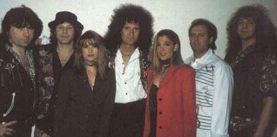 Brian May Band photograph