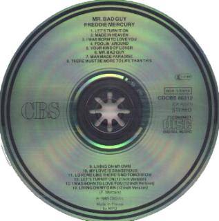 UK CD disc