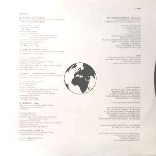 UK LP 2 inner sleeve