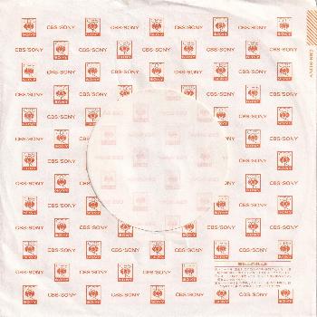 Japanese CBS record company sleeve