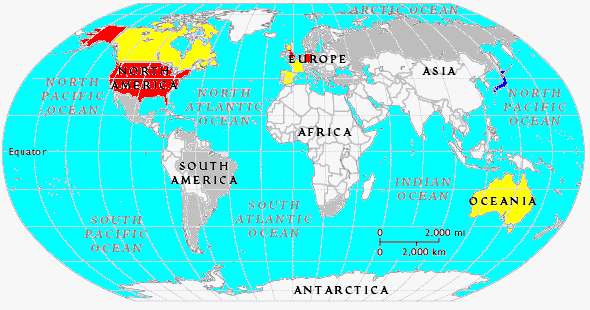 Queen & Solo Live Performances Map