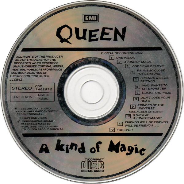 UK CD disc