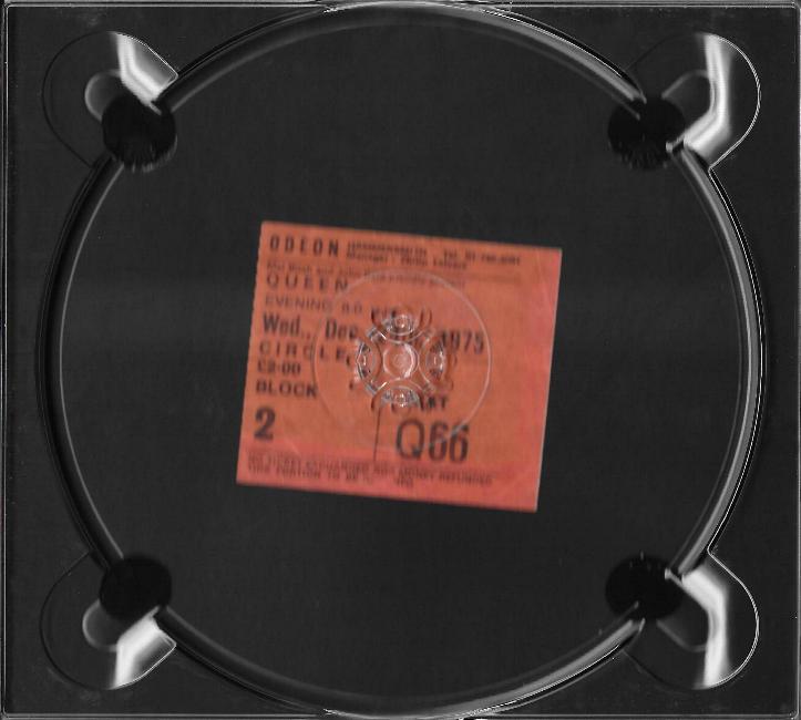 UK CD & DVD set disc tray