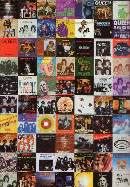 Queen 'Absolute Greatest' inner sleeve