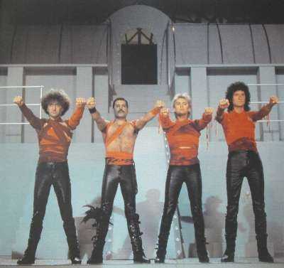 Queen 'Radio Ga Ga' photograph