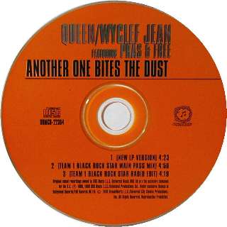 Queen 'Another One Bites The Dust' UK CD disc