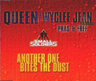 Queen 'Another One Bites The Dust' UK CD front sleeve