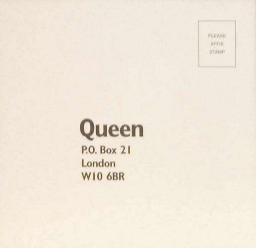 UK CD insert