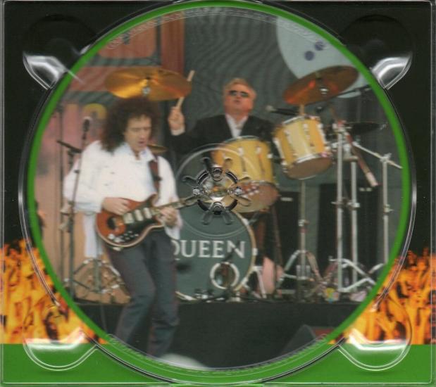 Queen 'Heineken Queen's Day' Dutch CD-Rom inner sleeve