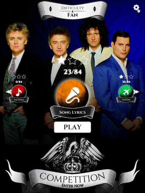 'Queen: Play The Game' App