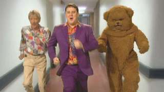 Peter Kay, Jeffrey Hayes and Bungle