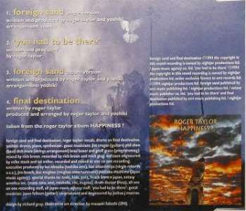 UK CD back sleeve