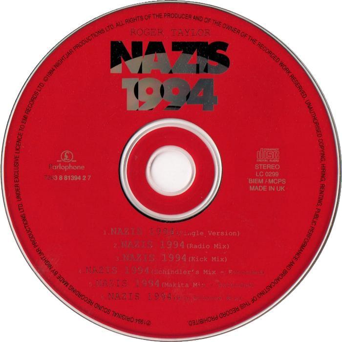 UK CD disc