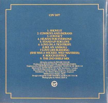 UK CD booklet back sleeve